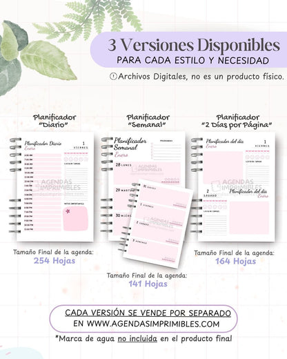 Agenda Estilista 2027 - Archivo Imprimible - imagen 2