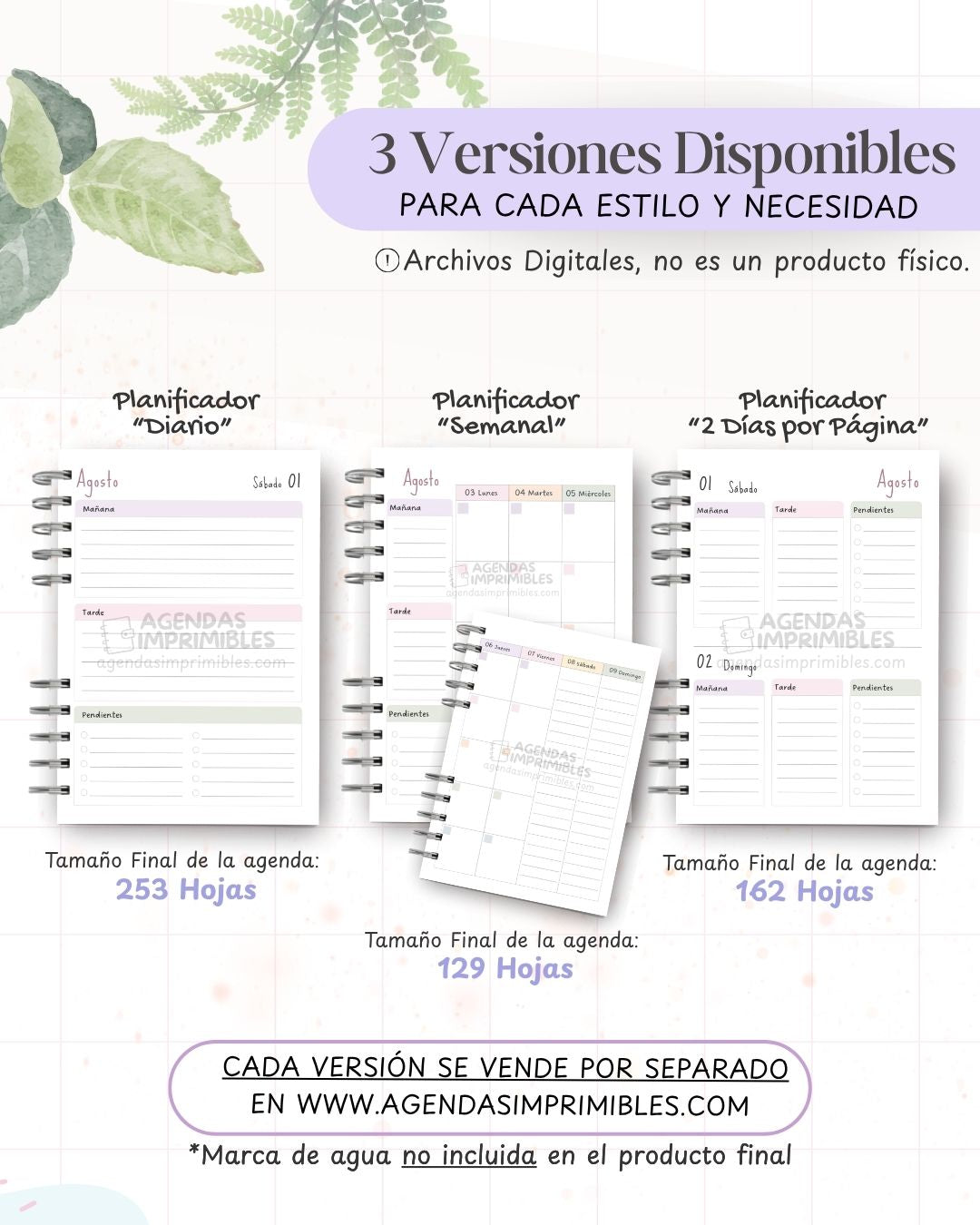 Agenda Docente Ciclo 2027 - Archivo Imprimible - imagen 2