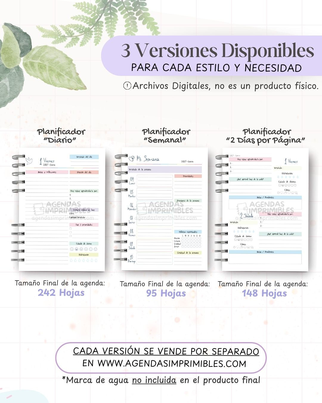 Agenda Cristiana 2027 - Archivo Imprimible - imagen 2