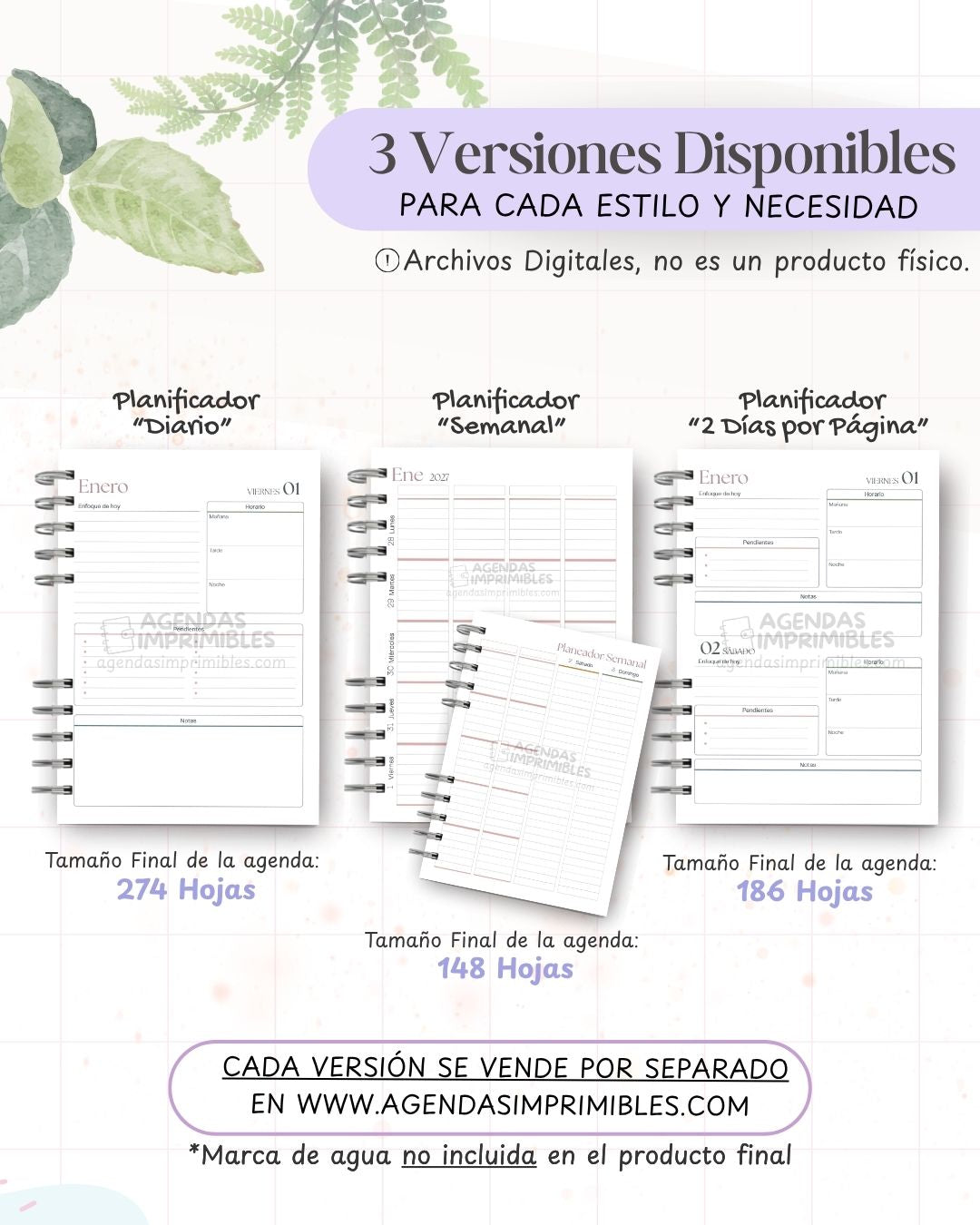 Agenda Maestra 2027 - Archivo Imprimible - imagen 2