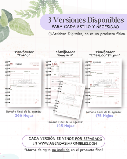 Agenda Pedidos 2027 - Archivo Imprimible - imagen 2