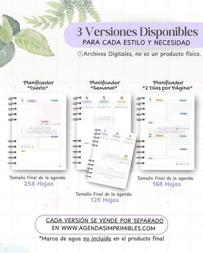 Agenda Estudiantil 2027 - Archivo Imprimible - imagen 2