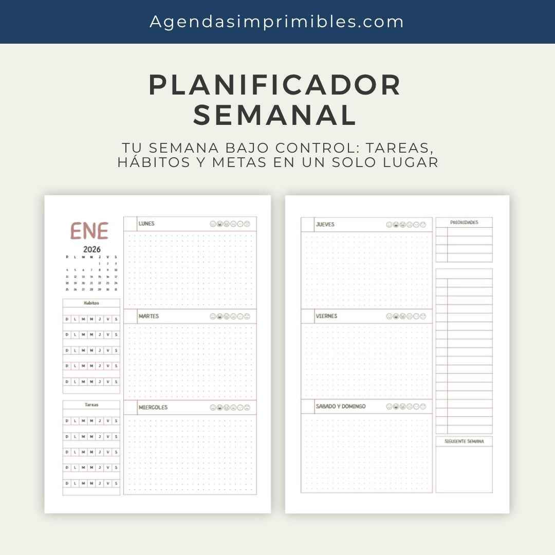Agenda Pedidos Semanal | 2026