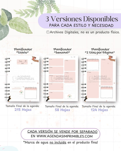 Agenda Perritos 2027 - Archivo Imprimible - imagen 2