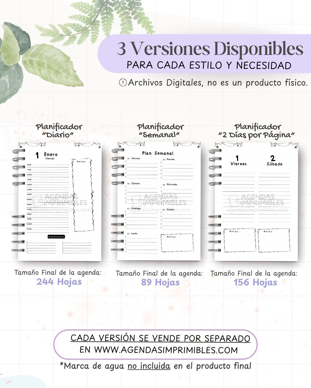Agenda Halloween 2027 - Archivo Imprimible - imagen 2