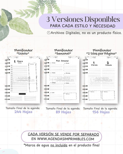 Agenda Halloween 2027 - Archivo Imprimible - imagen 2