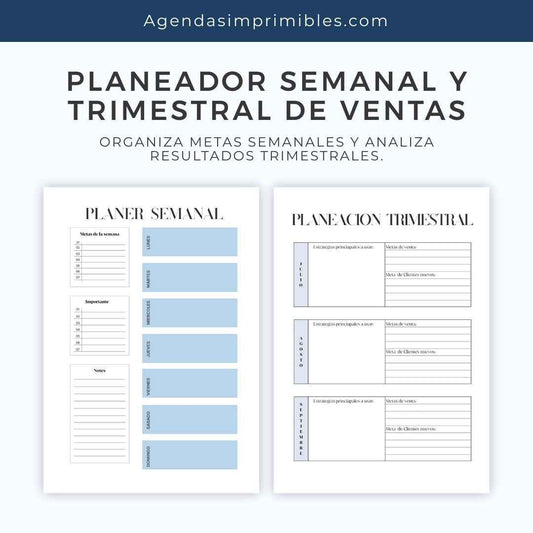 Agenda Ventas Semanal | 2025