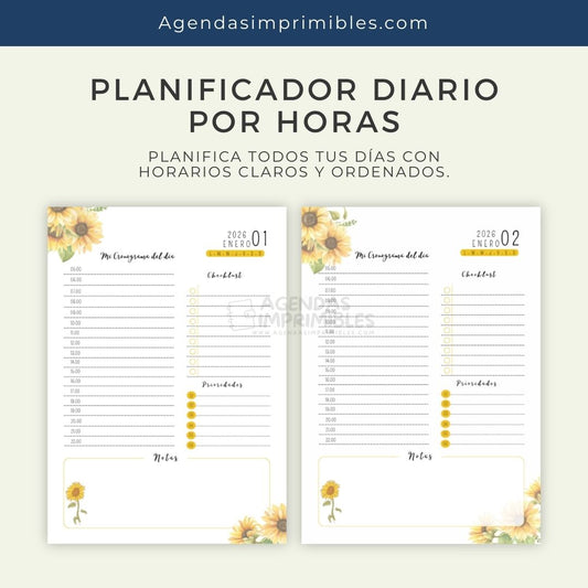 Agenda Girasol Diaria | 2026