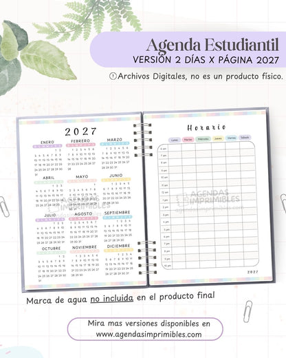 Agenda Estudiantil 2027 - 2 Días - imagen 2
