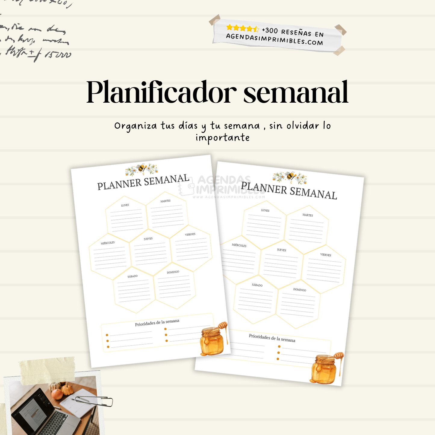 Agenda Abejita 2 Días x Página | 2026