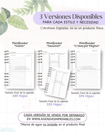Agenda Jurídica 2027 - Archivo Imprimible - imagen 2