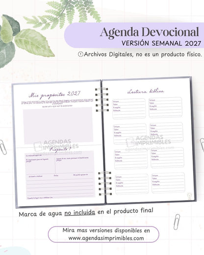 Agenda Devocional 2027 - Semanal - imagen 2