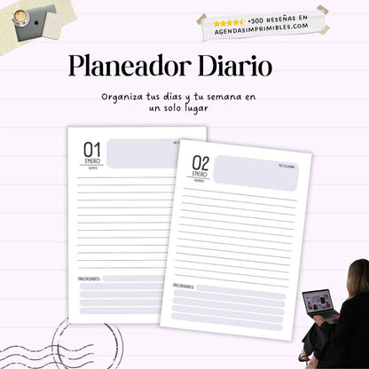 Agenda Lila Diaria | 2026