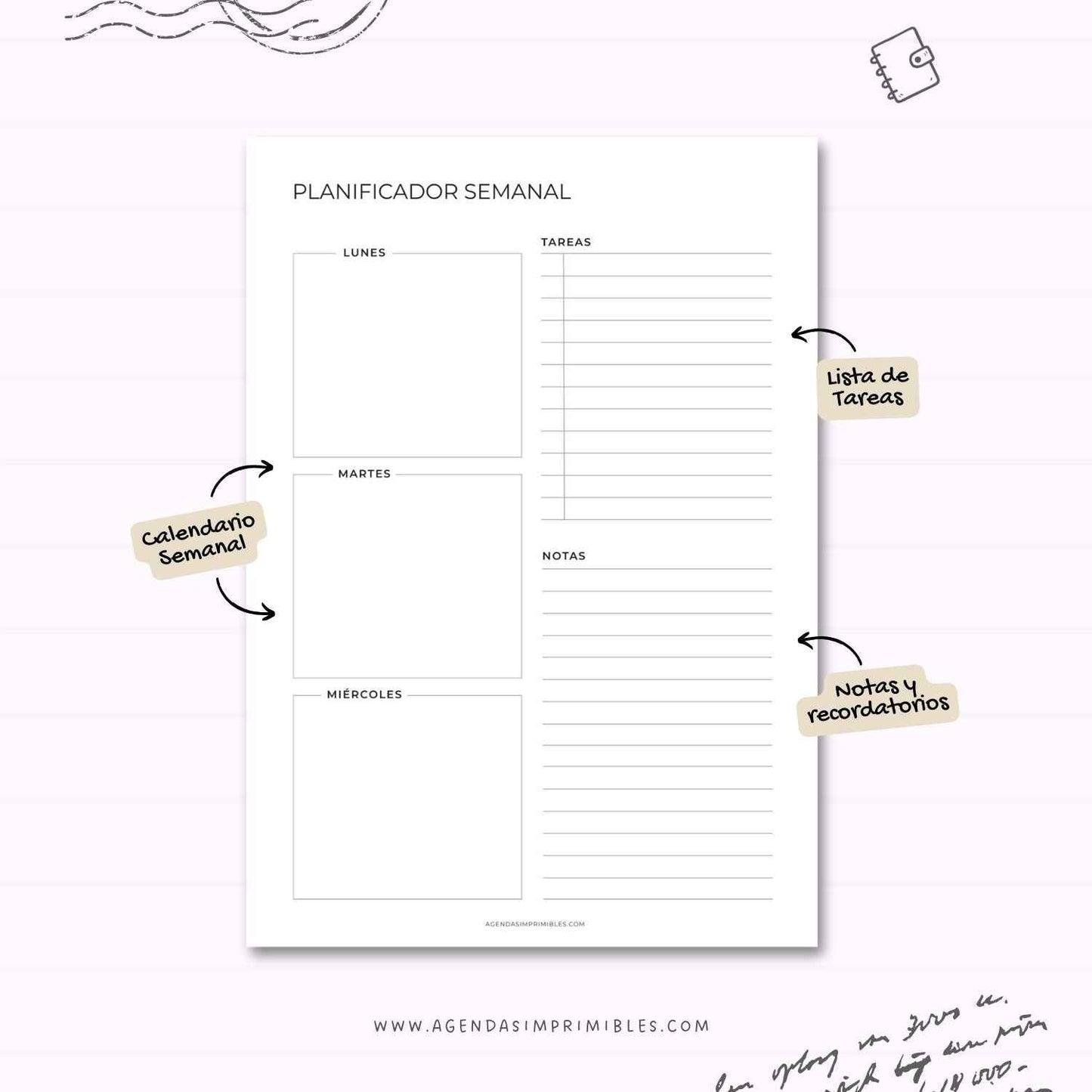 Planificador Semanal Doble V2
