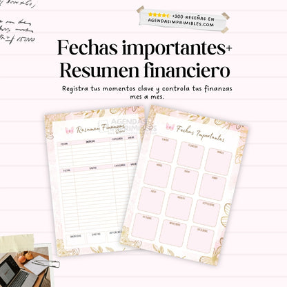 Agenda Mariposas Diaria | 2026