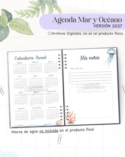 Agenda Mar y OcÃ©ano 2027 - Archivo Imprimible - imagen 3
