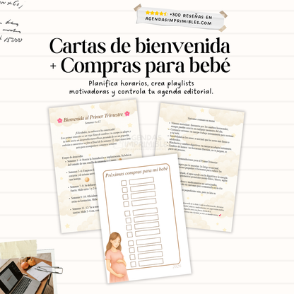 Agenda Mi Embarazo Semanal | 2026