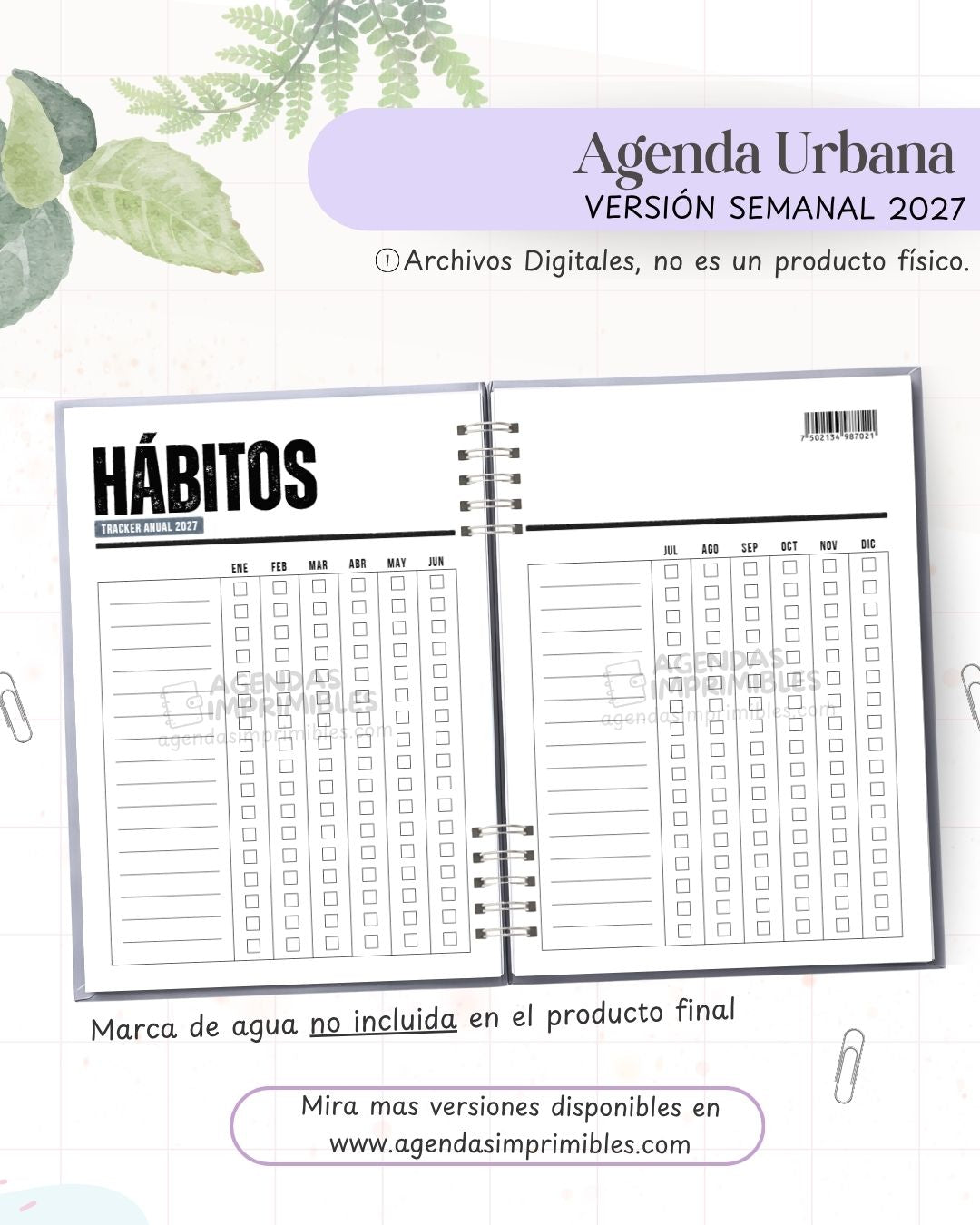 Agenda Urbana 2027 - Semanal - imagen 3