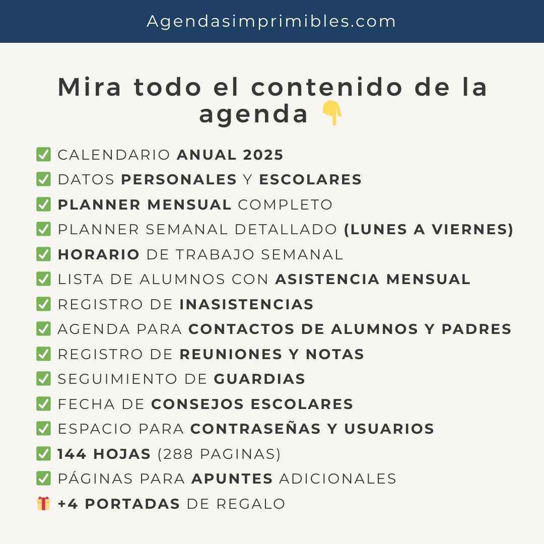 Agenda Buhitos Semanal | 2025