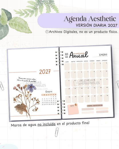Agenda Aesthetic 2027 - Diario - imagen 3