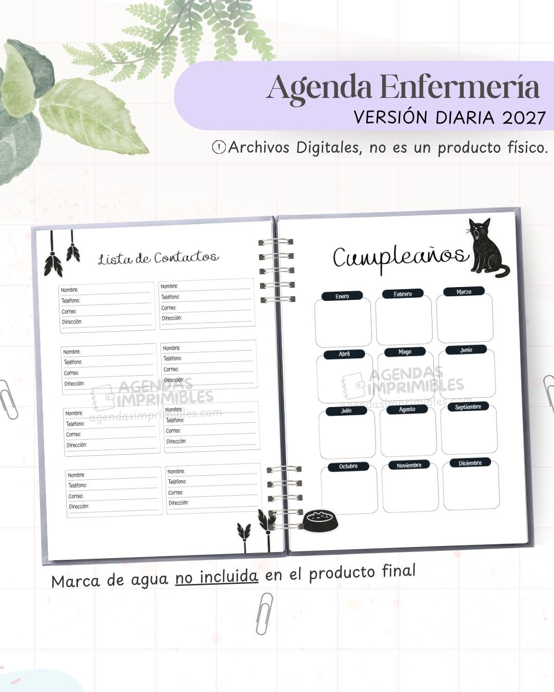 Agenda Gatitos 2027 - Diario - imagen 3