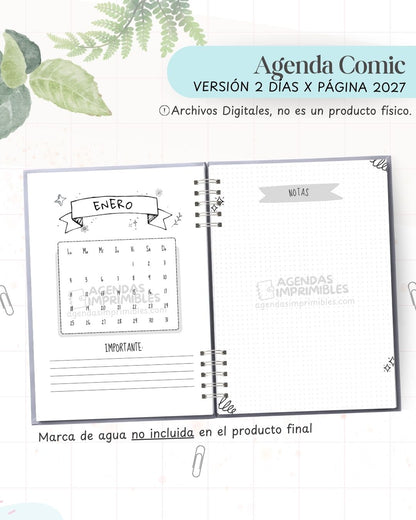 Agenda Cómic 2027 - 2 Días - imagen 3