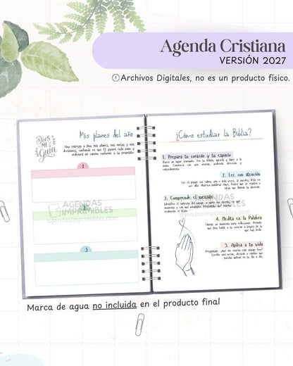 Agenda Cristiana 2027 - Archivo Imprimible - imagen 3
