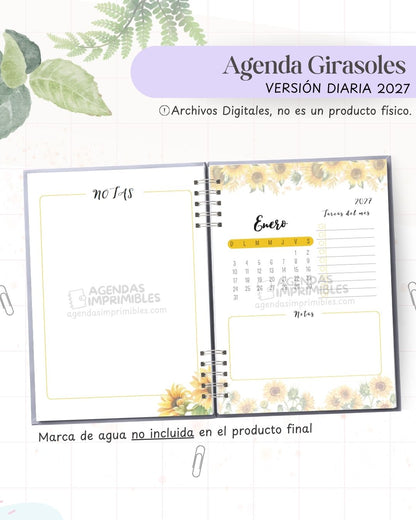 Agenda Girasoles 2027 - Diario - imagen 3