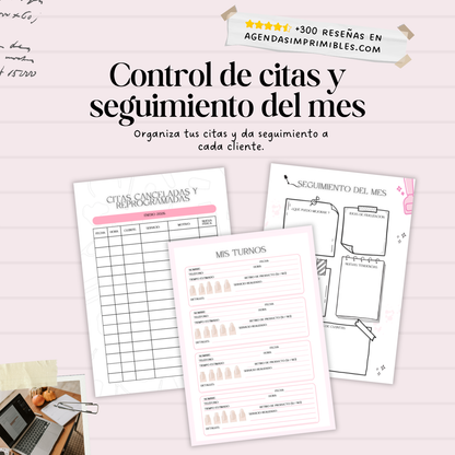 Agenda Manicurista Semanal | 2026