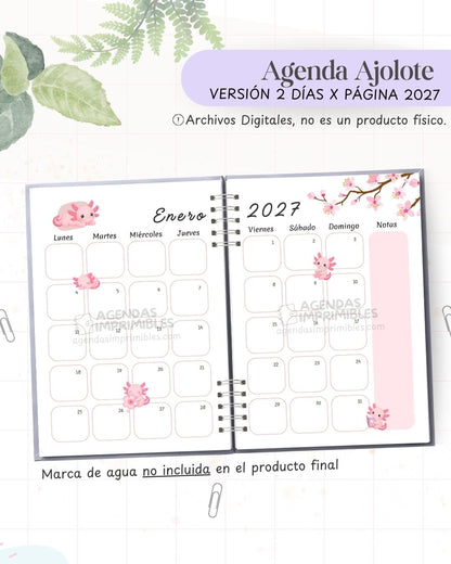 Agenda Ajolote 2027 - 2 Días - imagen 3