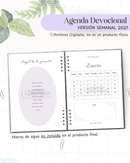 Agenda Devocional 2027 - Semanal - imagen 3