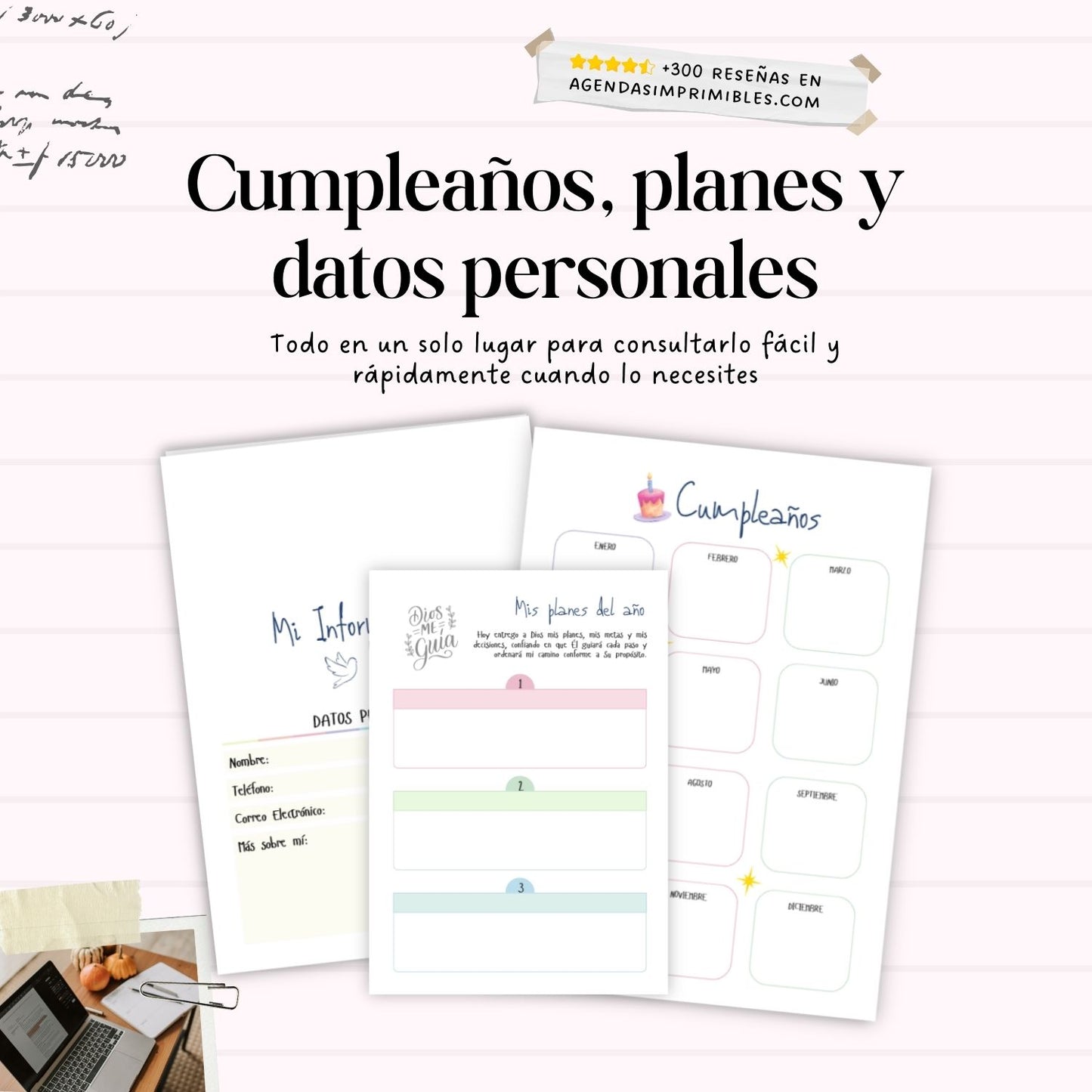 Agenda Cristiana 2 Días x Página | 2026