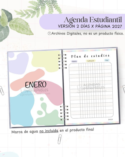 Agenda Estudiantil 2027 - 2 Días - imagen 3