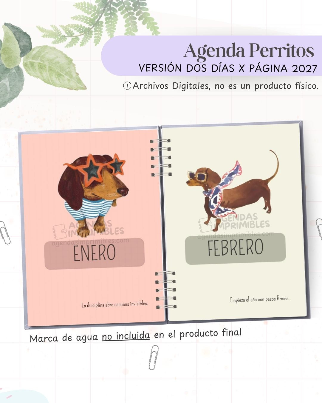 Agenda Perritos 2027 - 2 Días - imagen 3