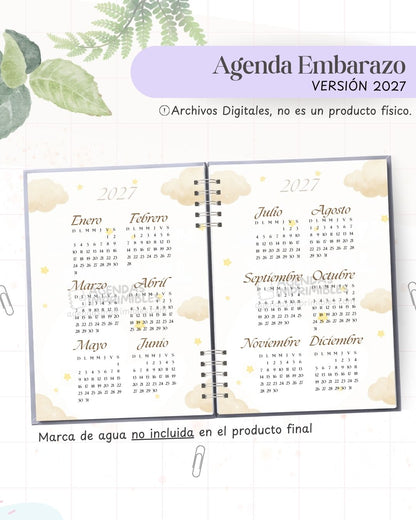 Agenda Embarazo 2027 - Mensual - imagen 3