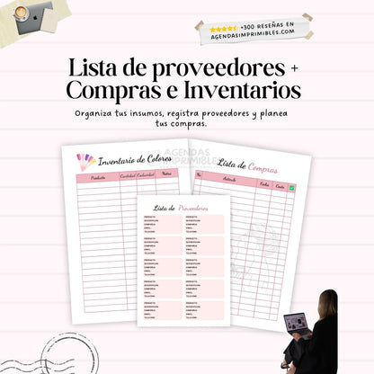 Agenda Estilista Diaria | 2026