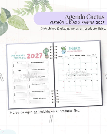 Agenda Cactus 2027 - 2 Días - imagen 3