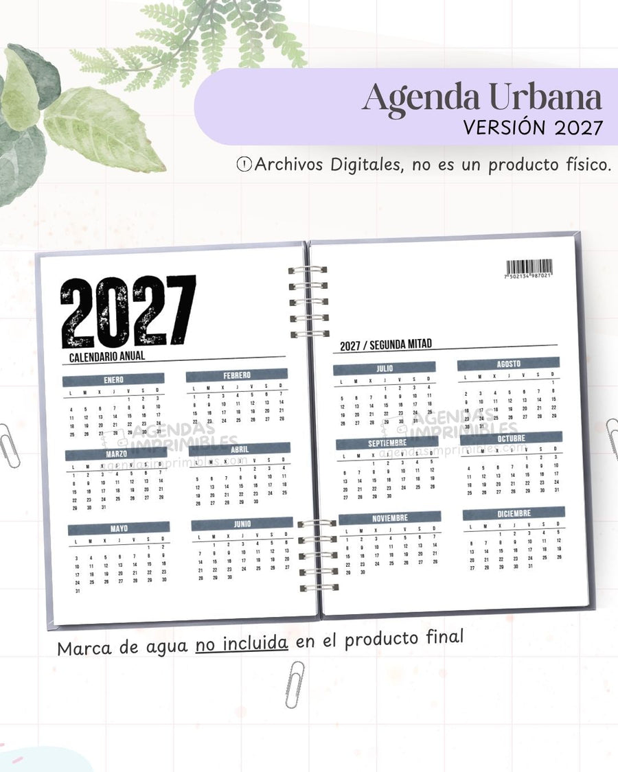 Agenda Urbana 2027 - Archivo Imprimible