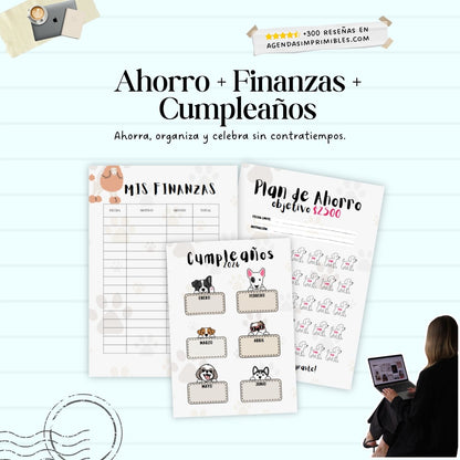 Agenda Perritos Dos Días x Pagina | 2026