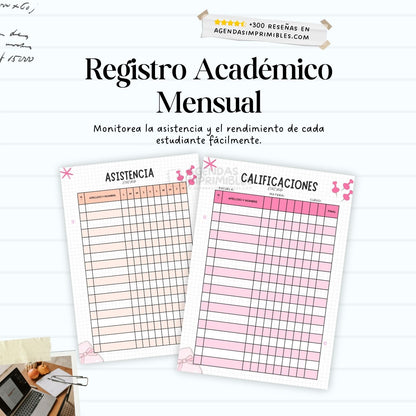 Agenda Docente Primaria Semanal | 2026