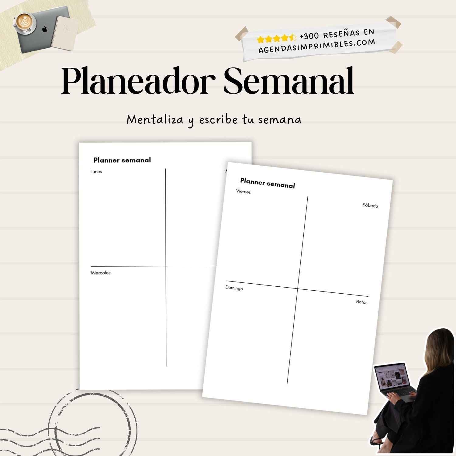 Agenda Minimalista Diaria | 2026