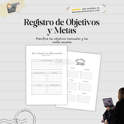 Agenda Mandala Semanal | 2026