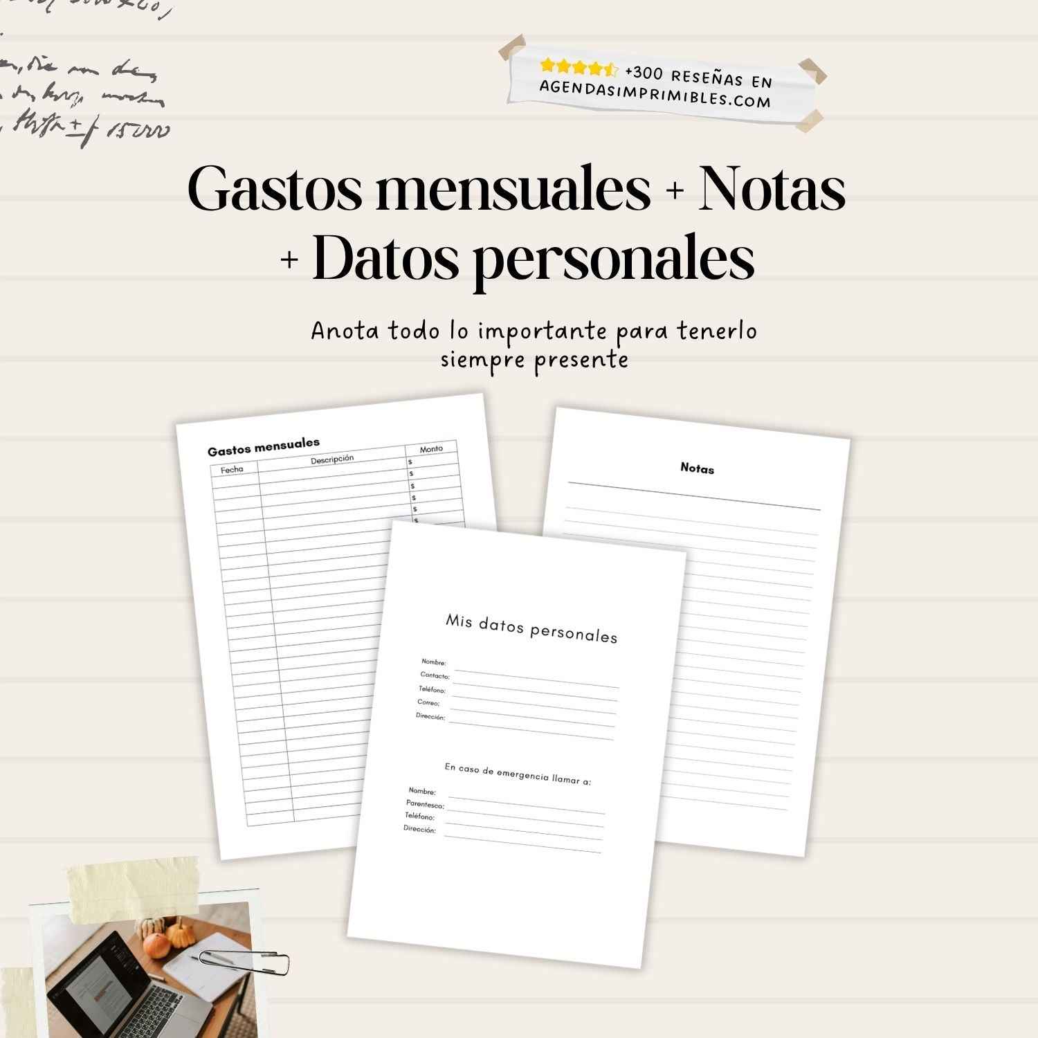 Agenda Minimalista Diaria | 2026