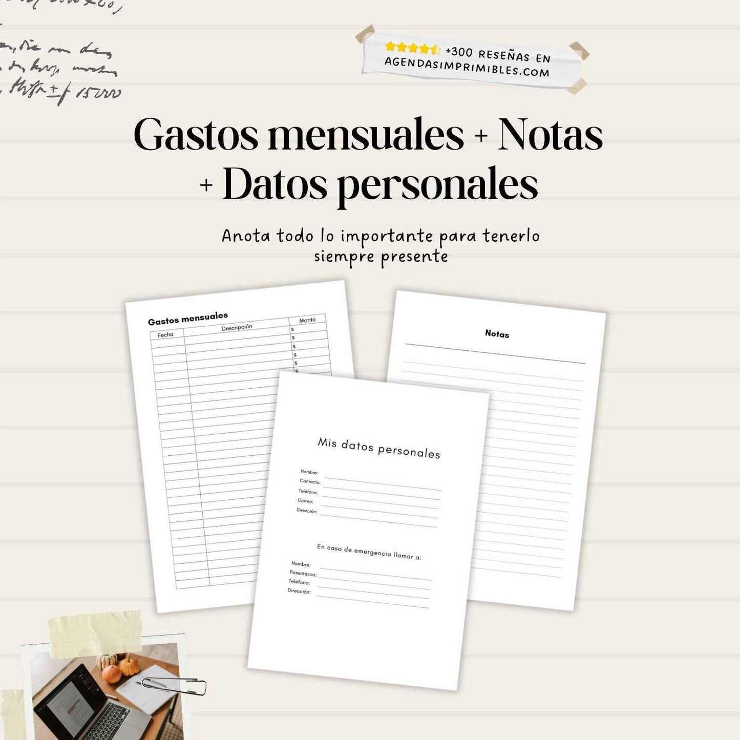 Agenda Minimalista Diaria | 2026