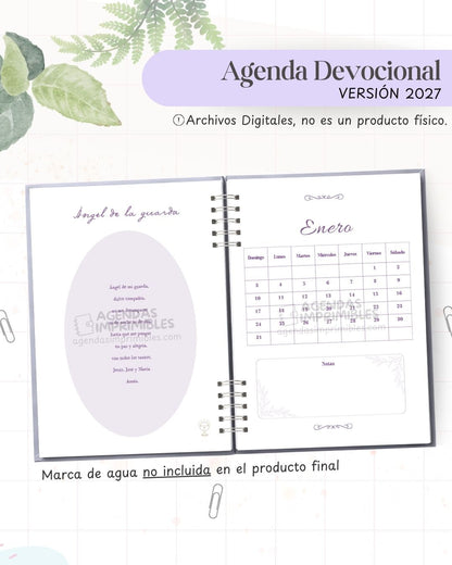 Agenda Devocional 2027 - Archivo Imprimible - imagen 4