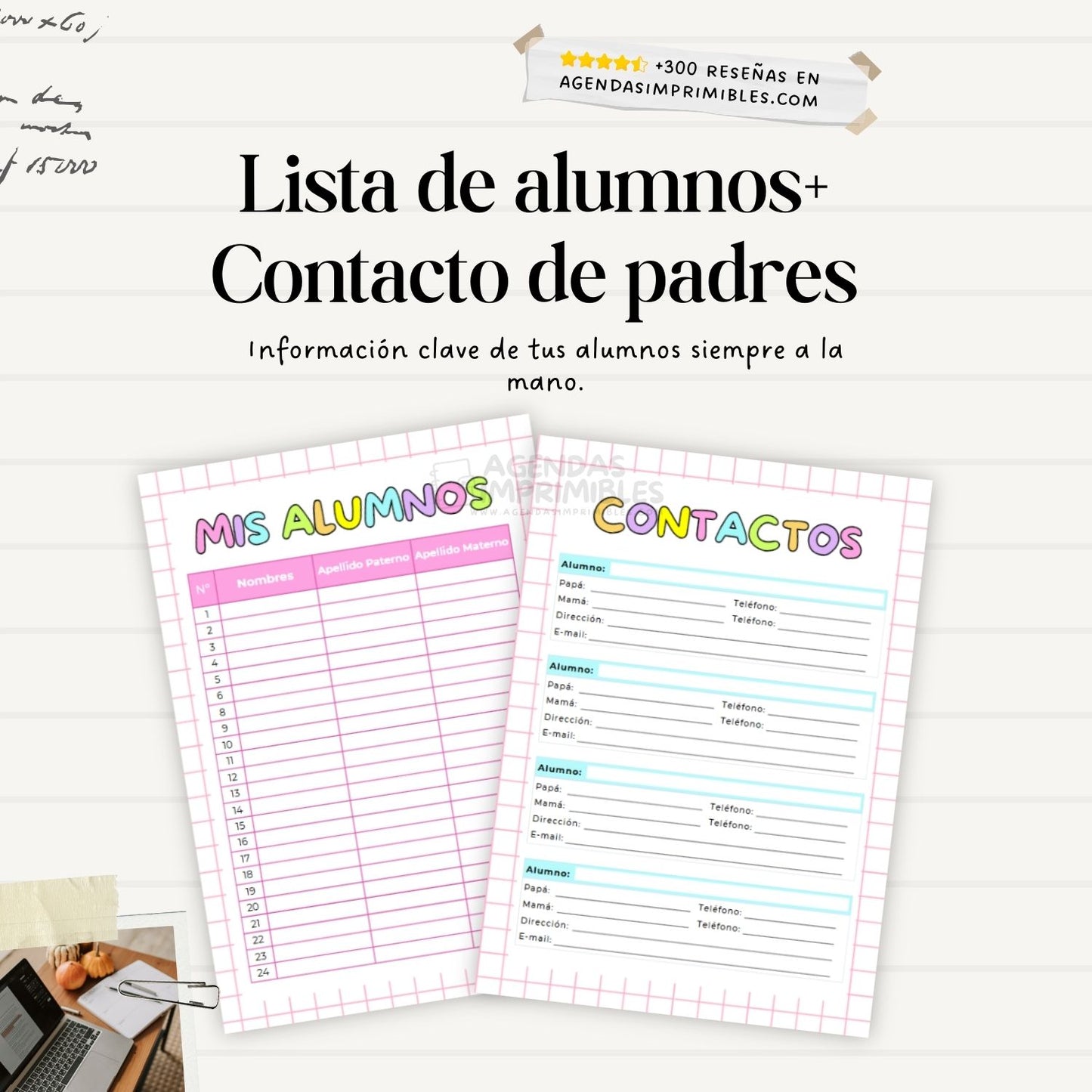 Agenda Docente Buhitos Semanal | 2026