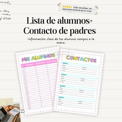 Agenda Docente Buhitos Semanal | 2026