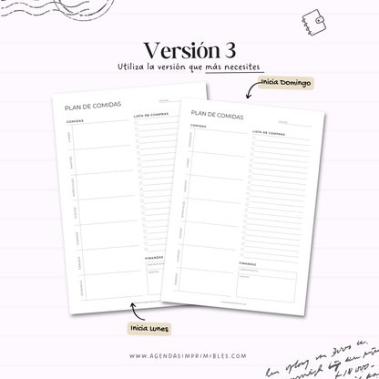 Plan de Comidas