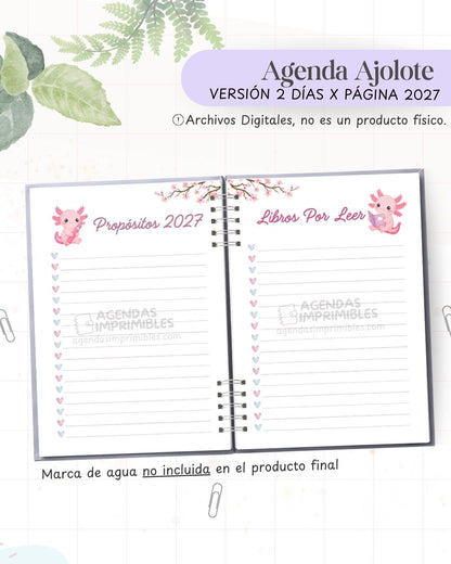 Agenda Ajolote 2027 - 2 Días - imagen 4