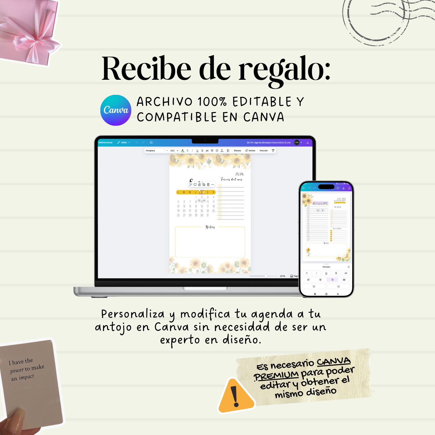 Agenda Girasol Diaria | 2026